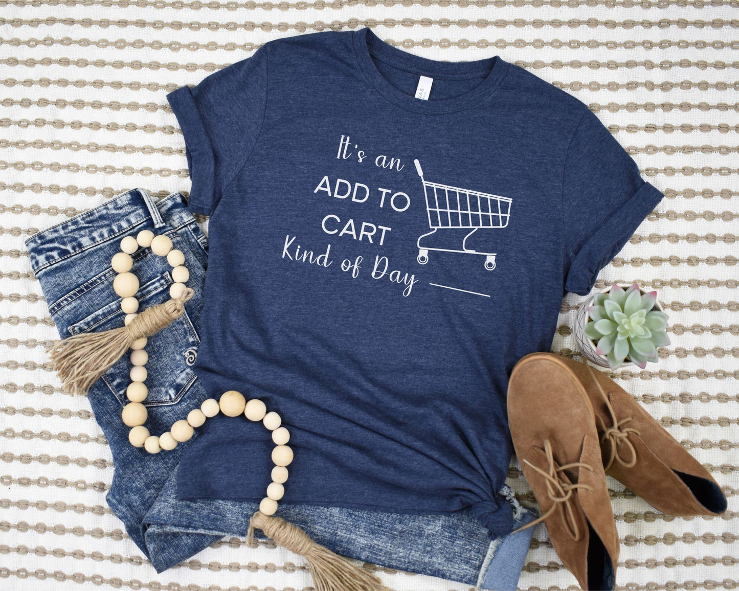 Add to Cart Kind of Day (HeatherMauve/HeatherPeach/HeatherNavy/Navy)