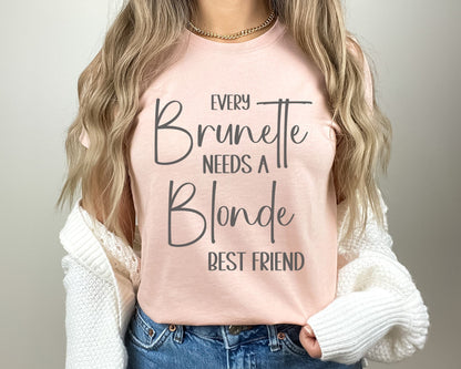 Every Brunette Needs a Blonde BFF (HeatherPeach/AthleticHeather)