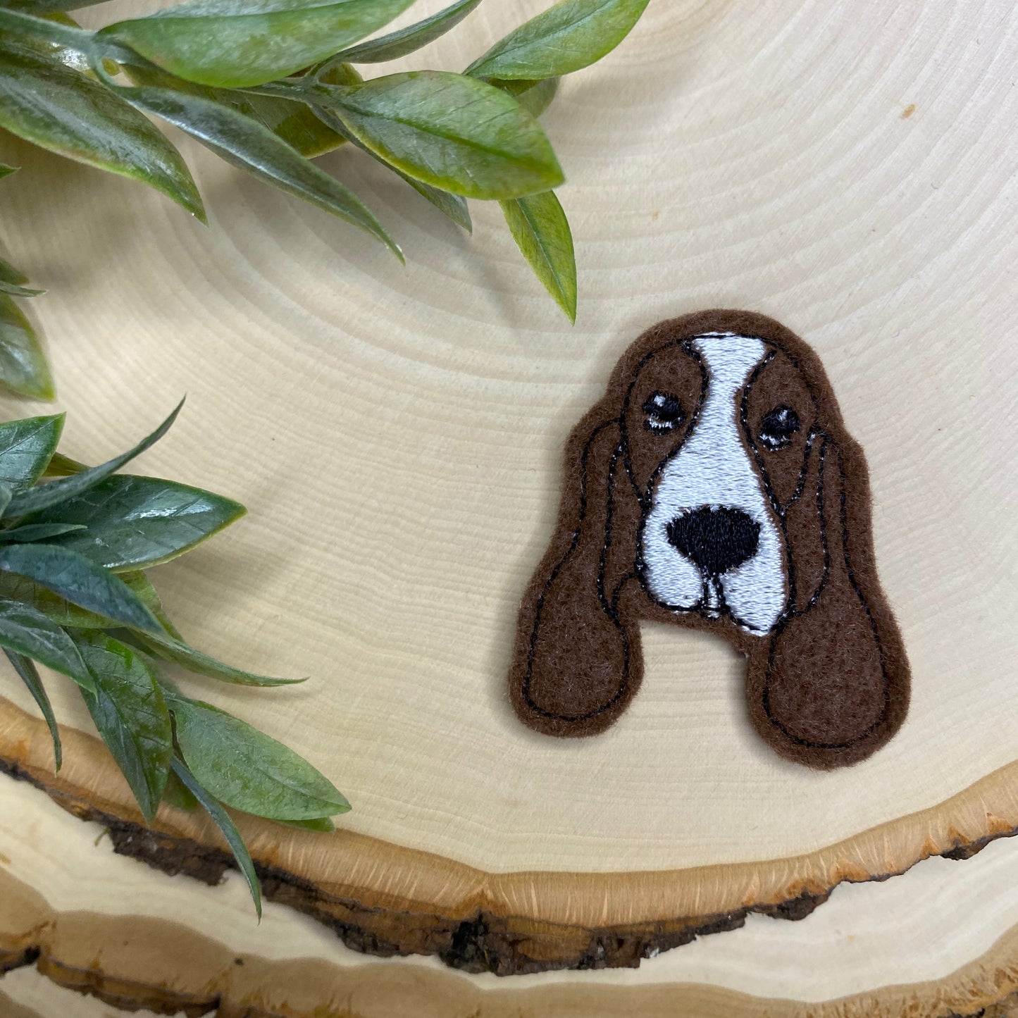 Basset Hound Dog Feltie